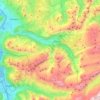Carte topographique Muotathal, altitude, relief