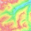 Carte topographique Realp, altitude, relief