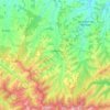Carte topographique Luthern, altitude, relief