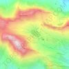 Carte topographique Bachalpsee, altitude, relief
