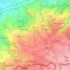 Carte topographique Dour, altitude, relief