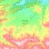 Carte topographique Ait Hkim - Ait Yzid, altitude, relief