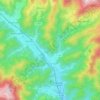 Carte topographique Willer-sur-Thur, altitude, relief