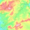 Carte topographique Ibn Badis, altitude, relief