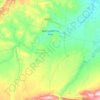 Carte topographique Boumia, altitude, relief