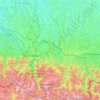 Carte topographique Hautes-Pyrénées, altitude, relief