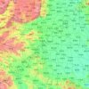 Carte topographique Henan, altitude, relief