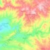 Carte topographique Bensekrane, altitude, relief