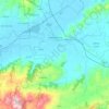 Carte topographique Xinzo de Limia, altitude, relief