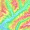 Carte topographique Trub, altitude, relief